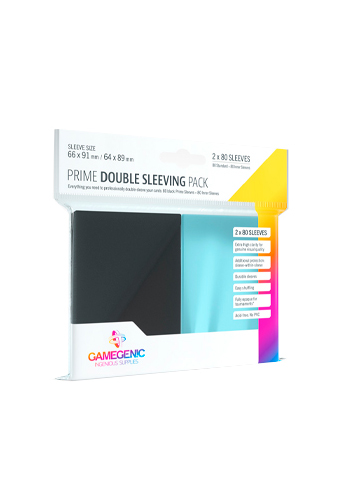 Shield Gamegenic - Double Sleeving Pack (80 Prime + 80 Inner unidades)