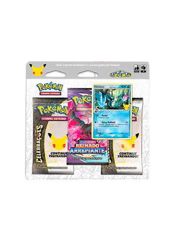 Blister Triplo Pokémon Espada e Escudo 13: Realeza Absoluta - Cinderace