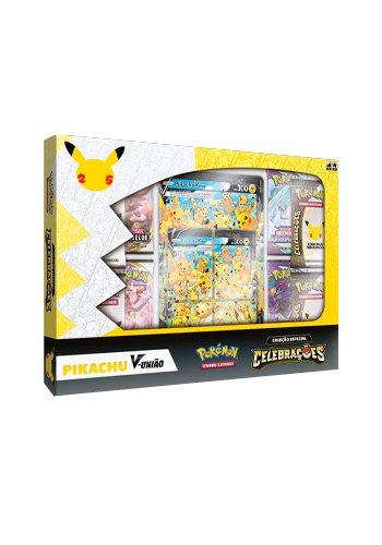 Caixa Box Cards Pokémon Pikachu Vmax 51 Cartas - Copag em Promoção