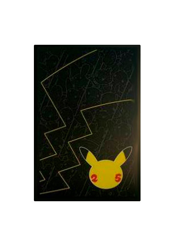 Box Coleção Dourada Pokemon 25 Anos Pikachu V Pokebola Com Cartas