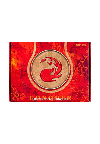 Kit de Pré Lançamento - Nascidos dos Deuses - Destined to Conquer - Vermelho
