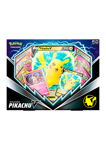 Pokémon Box Coleção Especial Pikachu Vmax - Copag