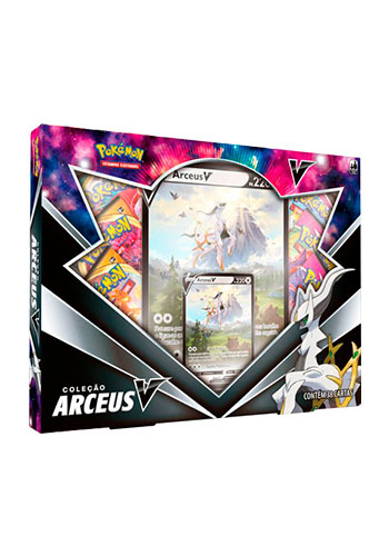 Box Pokémon Coleção Premium Batalha Deoxys VMax e V-Astro