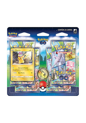 Box Coleção Especial - Pokémon GO - Equipe - Três Boxes