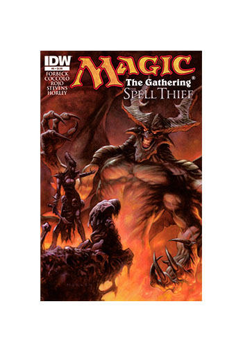 [HQ] Revista em Quadrinhos - IDW - Magic: The Gathering - The Spell Thief #4