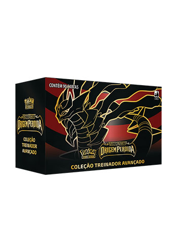 Box Coleção Treinador Avançado Pokémon Lucario Realeza Absoluta COPAG  Original 20 Booster Carta TCG