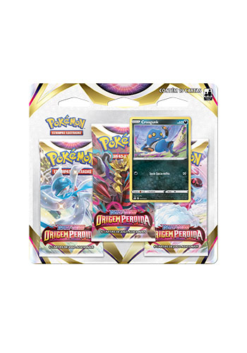 Cartas Pokemon Blister Triplo Realeza Absoluta Cinderace - Copag