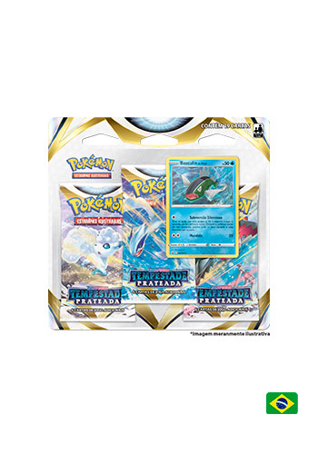 Blister Triplo Pokémon Espada e Escudo 13: Realeza Absoluta - Cinderace