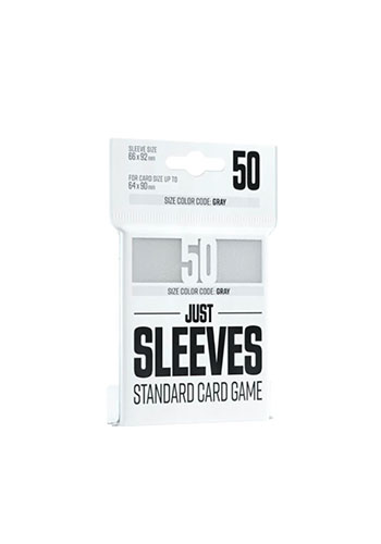 Shield Gamegenic - Just Sleeves Padrão - Branco (50 unidades) - Epic Game -  A loja de card game mais ÉPICA do Brasil!