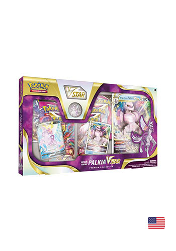 Box Baralho Batalha De Liga Palkia V-astro Pokemon Copag