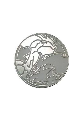 Moedas Liga Pokémon - Fundo Branco - Fundo Preto