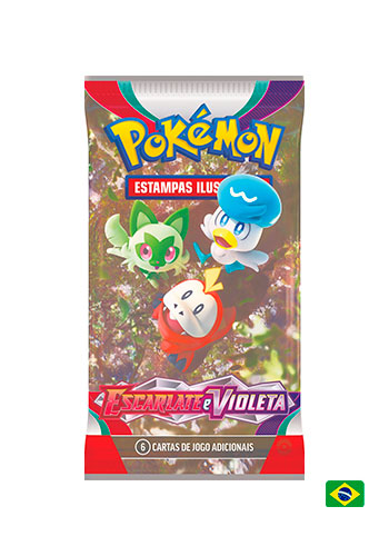 Jogo De Carta Pokemon Escarlate E Violeta 151 Com 1 Booster (6