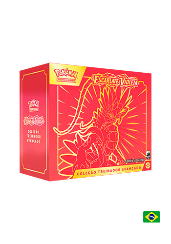 Box Koraidon Coleção Treinador Avançado Escarlate Violeta COPAG Original  Lacrada 20 Booster Carta Pokémon TCG