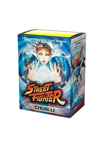 street fighter card sleeves Dragon Shield Standard Ken Serenity Hobbies Norwich crafted by a talented artist Chun-Li Street Fighter Max Protection