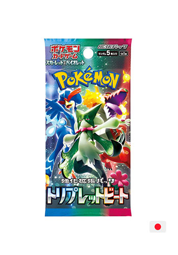 Pokemon Tcg: Booster Scarlet Ex Original Japão - 5 Cartas