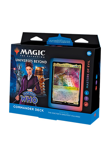 Deck de Commander - Doctor Who - Masters of Evil (UBR)