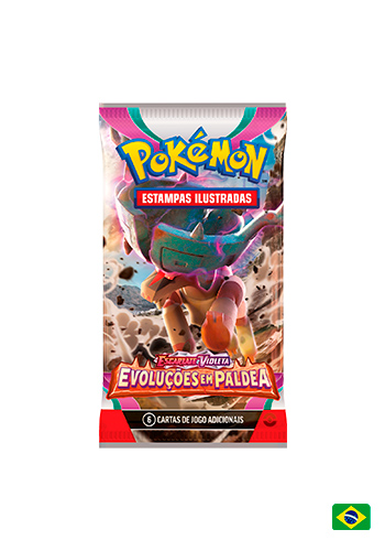 Blister Triplo Pokémon Escarlate e Violeta 2 - Evoluções em Paldea -  Growlithe