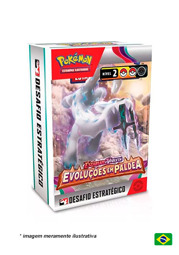 Blister Triplo Pokémon Escarlate e Violeta 2 - Evoluções em Paldea