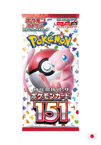 (JAP) Booster Avulso - Escarlate e Violeta - Pokémon Card 151