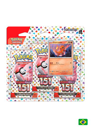 (JAP) Kit Colecionável - Pokémon Card 151 Binder Set - Três Iniciais de  Kanto