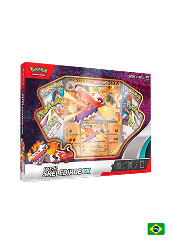 Jogo de Cartas Pokemon Box Arena de Batalha, Copag, Multicor