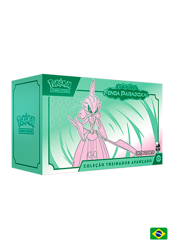 Box Pokémon Treinador Avançado Escarlate e Violeta miraidon em Promoção na  Americanas