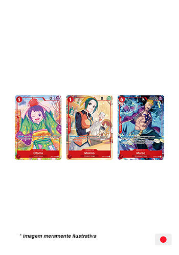 ING) Kit Colecionável - One Piece Card Game Japanese 1st