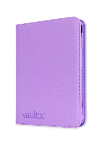 ファイル Fichário Fixo Vault X - Exo-Tec Zip Binder (9 bolsos) - Lilás