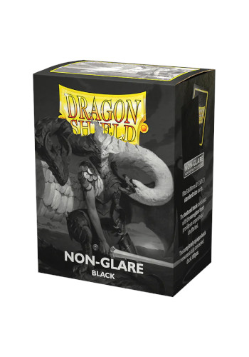 Shield Dragon Shield - Preto Não Ofuscante (100 unidades)