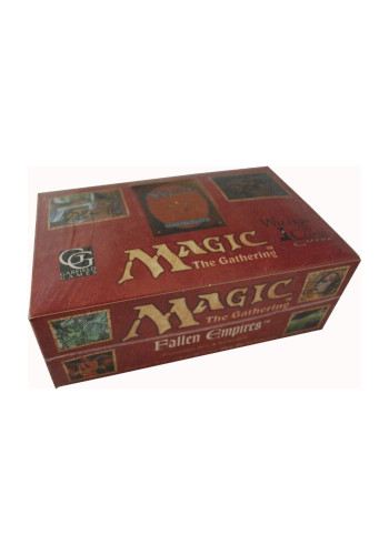fallen empires booster box price MTG English Pack Factory Sealed Fallen was the first time that Wizards of the Coast used alternative art in a set Fallen Empires Booster Box