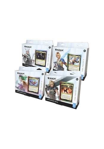 Deck de Commander Collector's Edition - Final Fantasy - Quatro decks