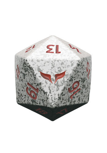 Contador de Vida - Spindown D20 - Tarkir Dragonstorm - Mardu