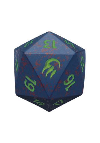 Contador de Vida - Spindown D20 - Tarkir Dragonstorm - Temur