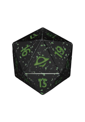 Contador de Vida - Spindown D20 - Edge of Eternities- Verde