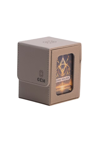 Commander Deckbox GEM - Prata & Cinza
