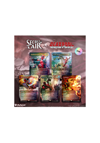 Secret Lair x Marvel's Deadpool Foil Edition | Secret Lair
