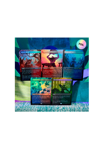 mtg　Secret Lair Lorwyn Lightboxes Foil Magic the Gathering (MTG) Secret Lair - Lorwyn Lightboxes