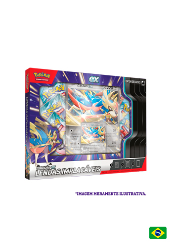PT-BR) Box Coleção - Lendas Implacáveis - Zacian Ex | Busca de