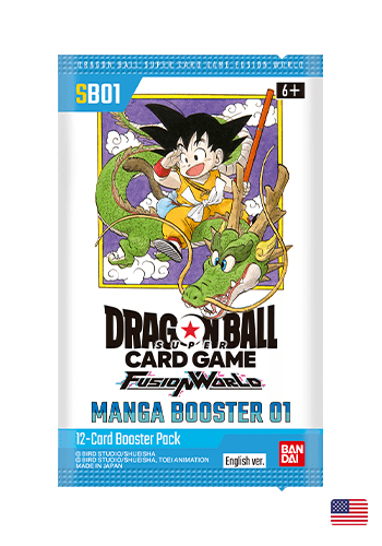 Booster Avulso - DBS Fusion World - SB01 - Manga Booster | Busca