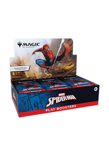 Caixa de Booster - Marvel's Spider-Man - Booster de Jogo