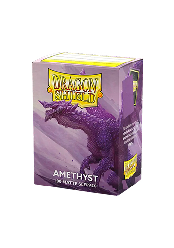 Shield Dragon Shield - Matte - Padrão - Amethyst (100 unidades