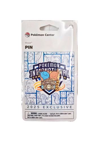 Broche - Pokémon Center Exclusive International 2025 - Wooper