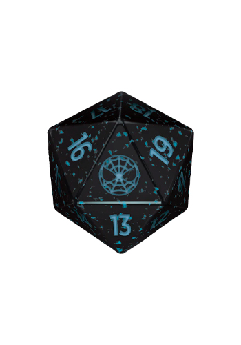 Contador de Vida - Spindown D20 - Marvel's Spider-Man - Azul
