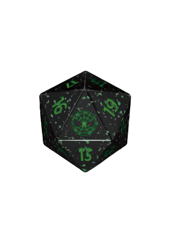 Contador de Vida - Spindown D20 - Marvel's Spider-Man - Verde
