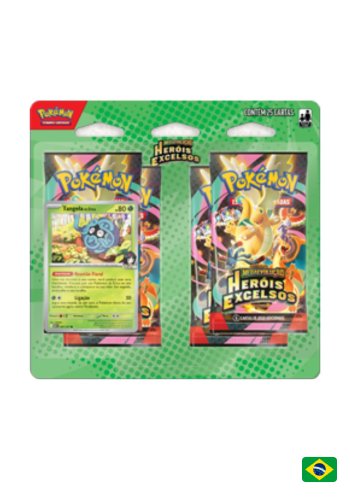 Blister Quádruplo ME2.5 Heróis Excelsos Tangela