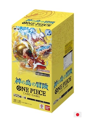 JAP) Caixa de Booster - OP-15 - Adventure on Kami's Island | Busca