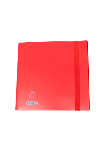 Fichário Fixo GEM - 4x3 - Vermelho e Vermelho | Busca de Produtos