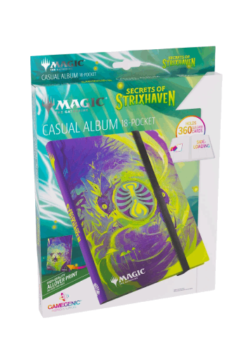 Fichário Fixo Gamegenic - Casual Álbum 18 bolsos - Secrets of
