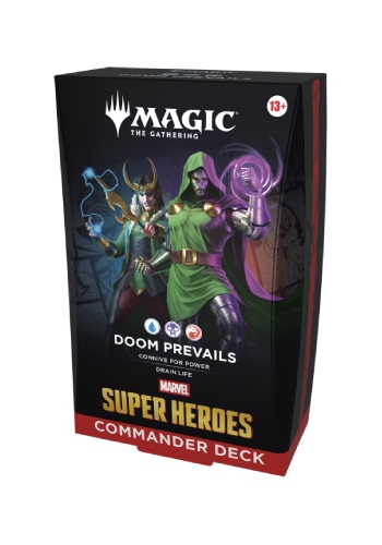 Deck de Commander - Marvel Super Heroes - Doom Prevails (UBR)