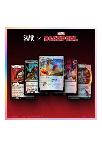 Secret Lair Marvel’s Deadpool Foil 4個 Secret Lair Drop Series - Marvel's Deadpool: I Fixed It (You're